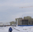 Оттепель помогла ускориться строителям нового микрорайона на Гороховом поле в Магадане - Газета Магаданская правда