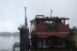 ОСК спустила на воду морозильный рыболовецкий траулер "Виктор Гаврилов" в Калининграде