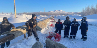 За пять дней проложено 1300 метров основного водовода и двух вспомогательных веток для теплоносителя - Kolyma.Ru