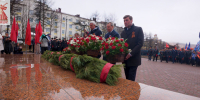 Церемония памяти участников Великой Отечественной войны состоялась в сквере Победы (Видео) - Kolyma.Ru