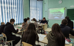 Сотрудники уголовно-исполнительной инспекции провели профориентационные беседы с учащимися старших классов