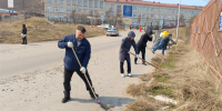 ПСЦ ВЫШЛИ НА СУББОТНИК - Пожарно-спасательный центр