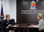 В эфире областного телеканала ГТРК «Магадан» полицейские рассказали о работе органов внутренних дел по пресечению правонарушений в сфере миграции