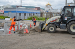 В Магадане продолжается уборка улично-дорожной сети