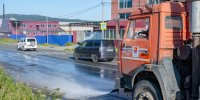 В Магадане продолжается уборка улично-дорожной сети - MagadanMedia.Ru