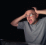 Young man works at the computer at night. . High quality photo - Газета Магаданская правда