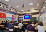 Познавательную профориентационную игру для восьмиклассников провели молодые преподаватели СВГУ