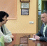 Дмитрий Шаповалов провел рабочую встречу с руководителем семейного инклюзивного театра «Особое желание» Викторией Кислицыной - Kolyma.Ru