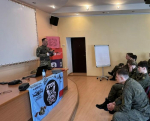️Участник СВО с позывным «Атом» рассказал студентам СВГУ о службе в беспилотных войсках России