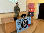 ️Участник СВО с позывным «Атом» рассказал студентам СВГУ о службе в беспилотных войсках России