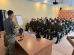 ️Участник СВО с позывным «Атом» рассказал студентам СВГУ о службе в беспилотных войсках России