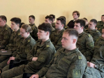 ️Участник СВО с позывным «Атом» рассказал студентам СВГУ о службе в беспилотных войсках России