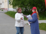 Акция в поддержку программы Победы