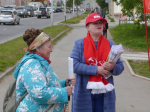 Акция в поддержку программы Победы