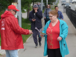 Акция в поддержку программы Победы