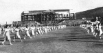 15 июля 1954 года открылся магаданский Дворец спорта, построенный по проекту архитектора А В. Машинского