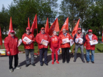 «Красные в городе»: Магаданские коммунисты представили горожанам Программу Победы КПРФ