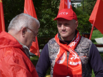 «Красные в городе»: Магаданские коммунисты представили горожанам Программу Победы КПРФ