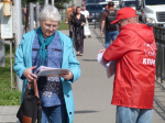 «Красные в городе»: Магаданские коммунисты представили горожанам Программу Победы КПРФ