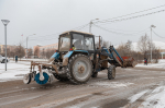 Зимнее содержание города ведут городские службы 15 октября в Магадане